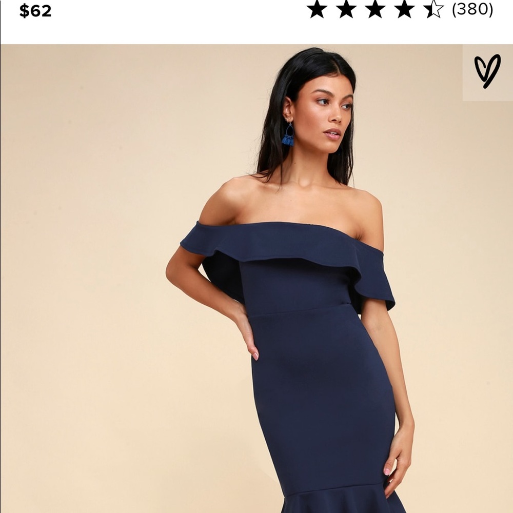 Super cute Lulus midi dress
